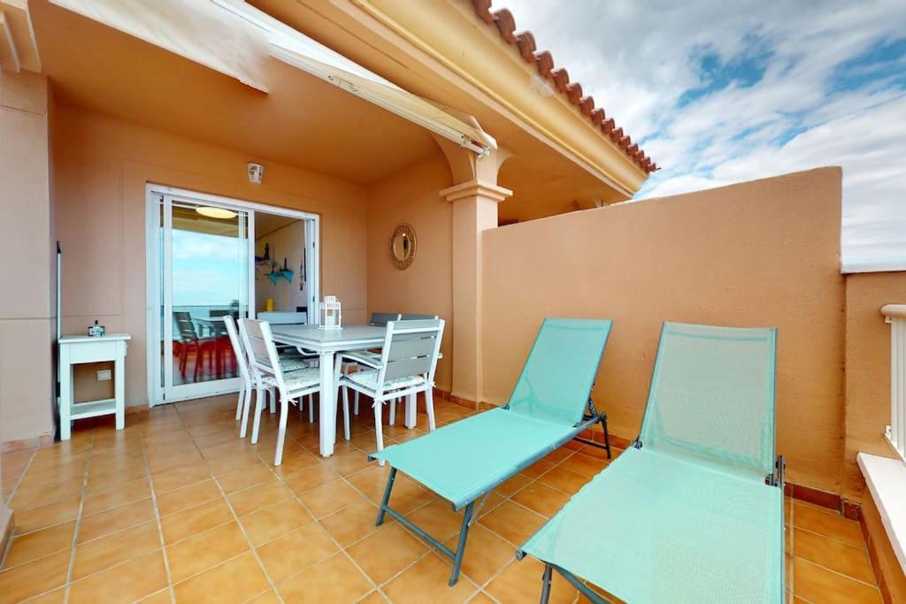 Atico El Mar Mojacar- Marina De La Torre Res. Golf Apartman Kültér fotó