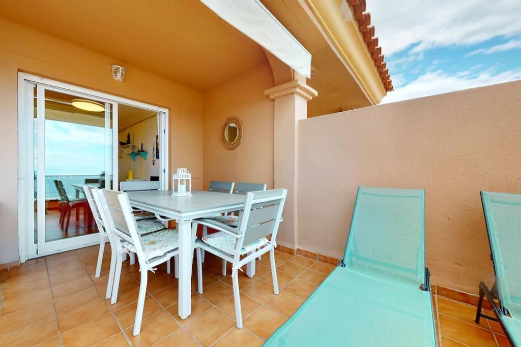 Atico El Mar Mojacar- Marina De La Torre Res. Golf Apartman Kültér fotó