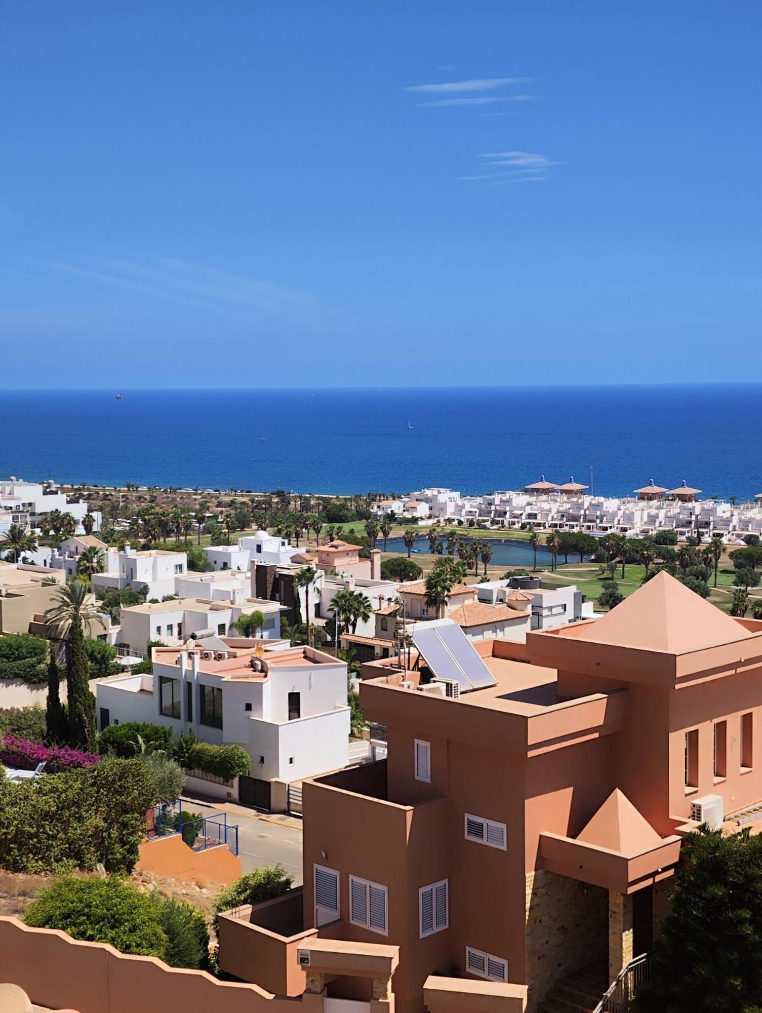 Atico El Mar Mojacar- Marina De La Torre Res. Golf Apartman Kültér fotó