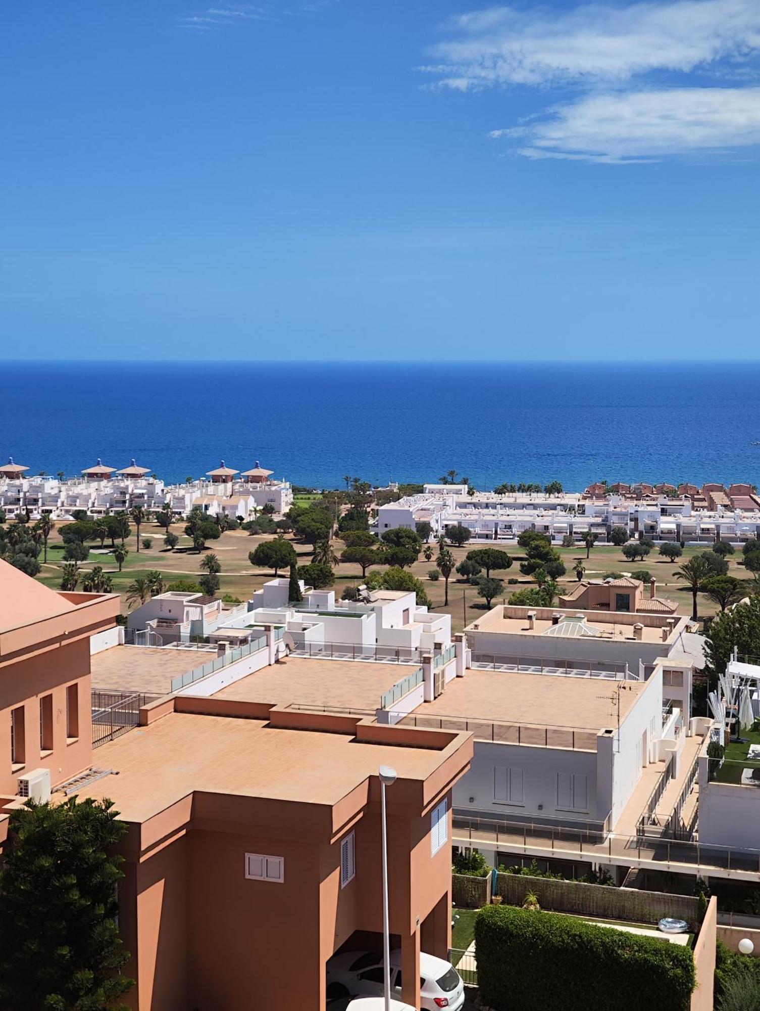 Atico El Mar Mojacar- Marina De La Torre Res. Golf Apartman Kültér fotó