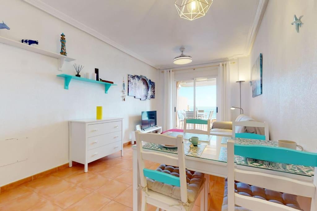 Atico El Mar Mojacar- Marina De La Torre Res. Golf Apartman Kültér fotó